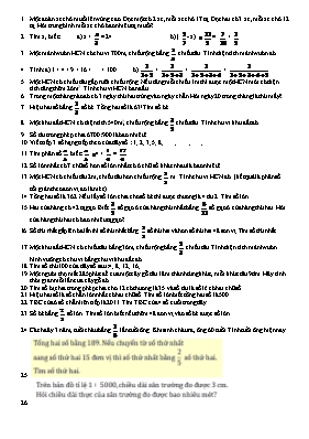 Đề thi Violympic môn Toán khối 5 vòng 2 - Năm học 2016-2017